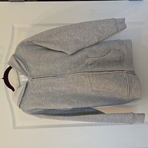 Danskin Grey Zip Up Hooded Jacket
